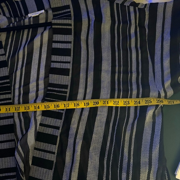 Petite large striped kimono - Picture 5 of 6